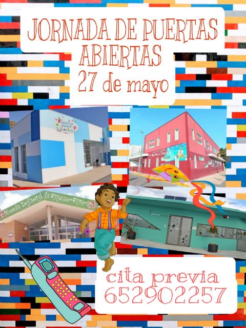 La Escuela Municipal Infantil de Puerto Lumbreras ofrece una jornada de puertas abiertas este viernes