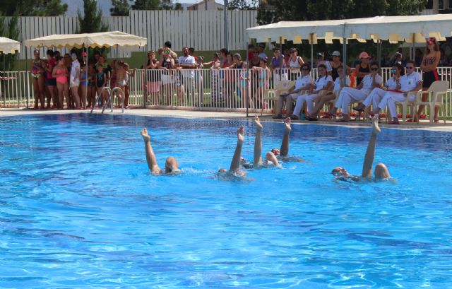 Puerto Lumbreras acoge el Campeonato de Escuelas de Natación Sincronizada Región de Murcia