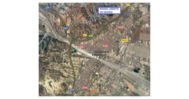 Mitma cede al Ayuntamiento de Puerto Lumbreras la titularidad de un ramal de la autovía A-7