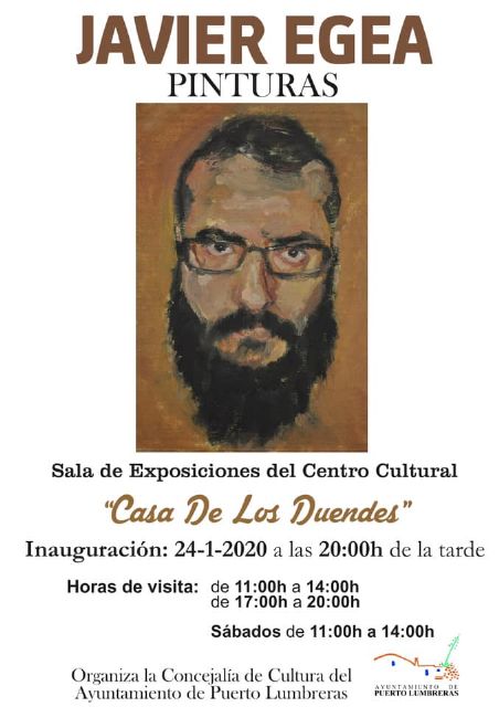 La exposición 'Pinturas' de Javier Egea se podrá visitar hasta el 21 de febrero en la Casa de los Duendes