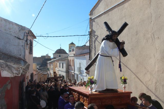 Puerto Lumbreras celebra el Vía Crucis por el entorno del Castillo de Nogalte 2016