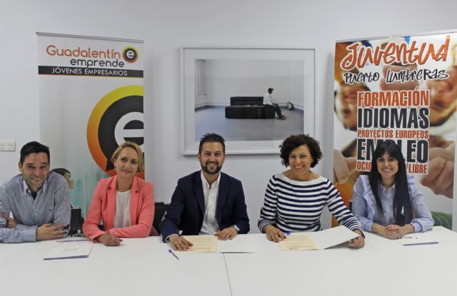 El Ayuntamiento y Gudalentín Emprende renuevan el convenio de colaboración para impulsar el emprendimiento en Puerto Lumbreras