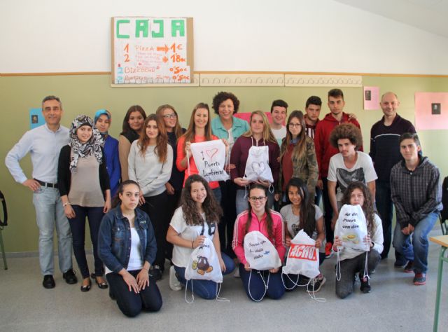 Alumnos del IES Rambla de Nogalte participan en el proyecto Empresa Joven Europea (EJE) que fomenta el espíritu emprendedor de los jóvenes