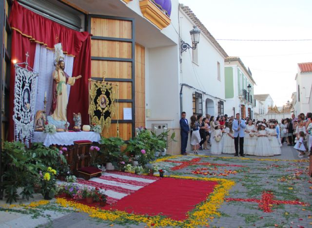 Puerto Lumbreras celebra el I Concurso de Altares y Balcones con motivo de la Festividad del Corpus Christi