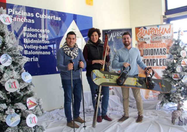 Jóvenes lumbrerenses viajarán a la nieve con el programa 'Murcia Bajo Cero'