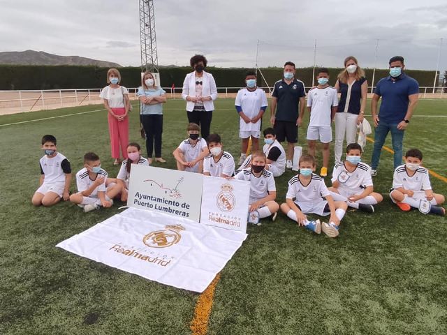 Ayuntamiento, Fundación Real Madrid y Fundación 'La Caixa' clausuran la séptima temporada de la escuela sociodeportiva de Puerto Lumbreras